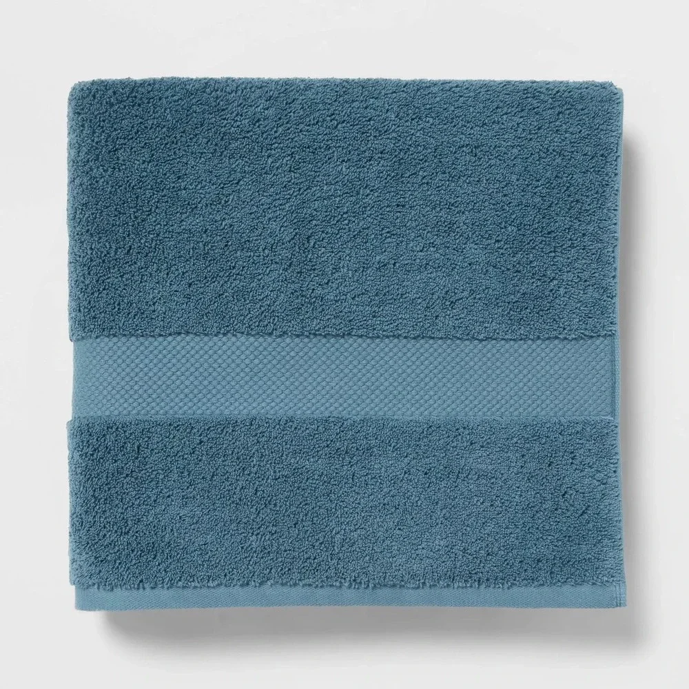 Threshold Performance Plus Bath Towel, Turquoise 30